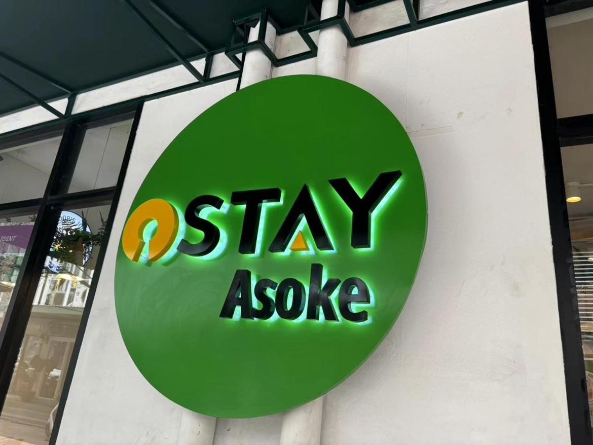 Ostay Asoke Bangkok Makkasan Buitenkant foto